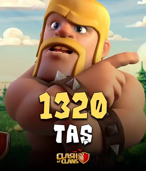 Clash Of Clans 1320 Yesil Tas