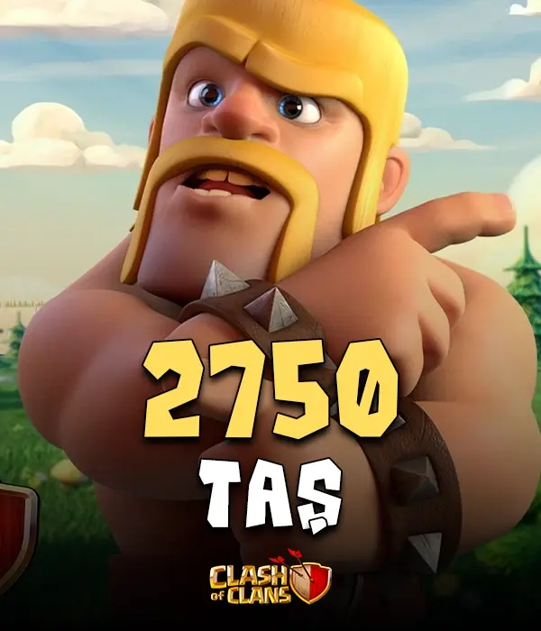 Clash Of Clans 2750 Yesil Tas