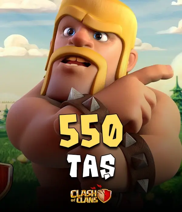 Clash Of Clans 550 Yesil Tas