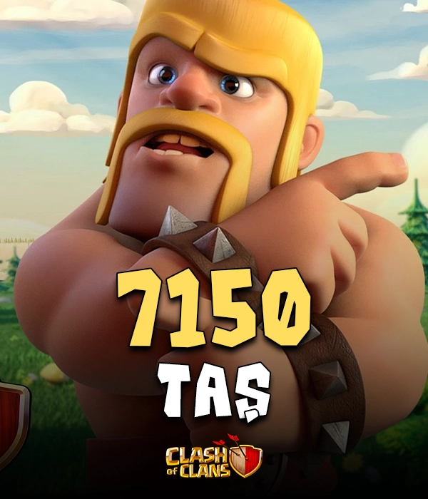 Clash Of Clans 7150 Yesil Tas