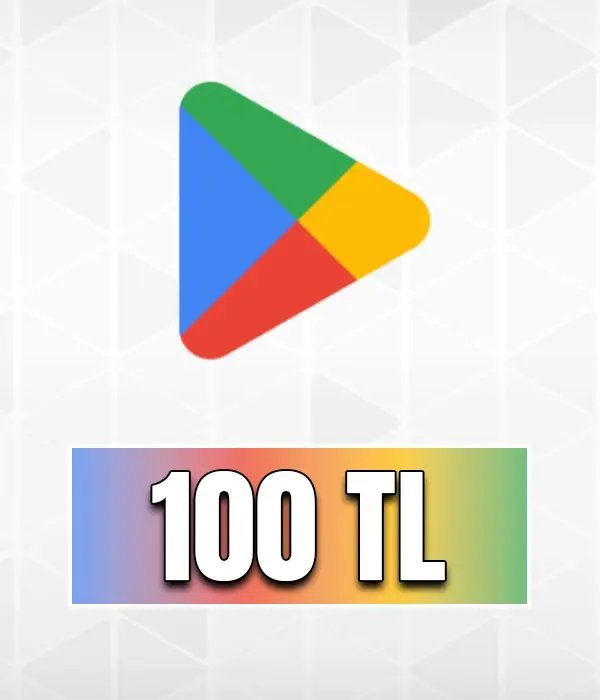 Google Play 100 TL Bakiye Karti
